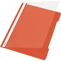 Produktbild: Leitz 41910020 Hefter Standard, A4, langes Beschriftungsfeld, PVC, hellrot