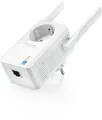Produktbild: TP-LINK 300Mbit WLAN N Repeater mit Frontsteckdose und 2 ext. Antennen NEU OVP