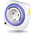 Produktbild: Zeitschaltuhr Steckdose analog 24h 15min 16A Beleuchtung Weihnachtslampe