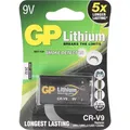 Produktbild: GP Batteries GP Batterie Lithium 9V (1 Stk., 9V Block, 800 mAh) (070.CRV9)