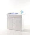 Produktbild: TiCAA Baby Wickelkommode Moritz Kiefer Weiß