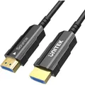 Produktbild: Unitek KABEL HDMI OPTYCZNY 2.0 AOC 4K 60HZ 10M (10 m) (C11092ASL01-10M)