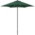 Produktbild: Outsunny Sonnenschirm Ø196 cm, sechseckig Balkonschirm Strandschirm Grün