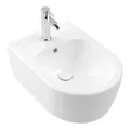 Produktbild: V&B Wand-Bidet AVENTO 37x53cm, 1 HL, m ÜL, stone white C-plus