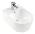 Produktbild: Villeroy & Boch Avento Bidet wandhängend mit Hahnloch mit Überlauf - Stone...