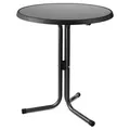 Produktbild: Beautissu Outdoor Stehtisch Emma, Ø60cm, 70 cm hoch, Anthrazit - Grau