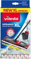 Produktbild: Vileda UltraMax XL - Mopppad - Rot - Weiß - Mikrofaser - 1 Stück(e) - 420 mm - 140 mm (160933)