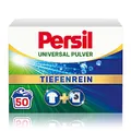 Produktbild: Persil Universal Pulver Tiefenrein Waschmittel (50 Waschladungen), Vollwaschmittel für reine Wäsche und hygienische Frische für die Maschine, effektiv von 20 °C bis 95 °C
