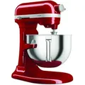 Produktbild: KitchenAid Artisan 5KSM60SPX-EER Rot  Küchenmaschine mit Schüsselheber