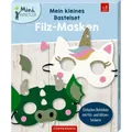 Produktbild: Mein kleines Bastelset: Filz-Masken - Einhorn / Drache
