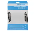 Produktbild: Shimano Bremszug Road Edelstahl 1000 mm / 2050 mm – SIL-TEC beschichtet, schwarz