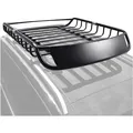 Produktbild: Dachkorb Auto schwarz 120x98cm 110kg Gepäckträger Stahl Universal