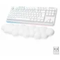 Produktbild: Logitech G 920-010687 - Kabellos - RF Wireless + Bluetooth - Mechanischer Switch - AZERTY - RGB-LED - Weiß - Weiß