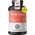 Produktbild: NATURE LOVE® Wild Yam Kapseln - 180 Wechseljahre Kapseln vegan - 880mg Extrakt