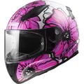 Produktbild: LS2 Motorrad Helm XS - FF353 Rapid II 2 Poppies - Integralhelm pink
