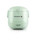 Produktbild: REISHUNGER Mini Reiskocher, salbeigrün | 0,3 L - 1-2 Portionen | hochwertige Keramikbeschichtung - Premium Topf | Handliche Größe für kleine Haushalte