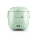 Produktbild: REISHUNGER Mini Reiskocher, salbeigrün | 0,3 L - 1-2 Portionen | hochwertige Keramikbeschichtung - Premium Topf | Handliche Größe für kleine Haushalte und unterwegs