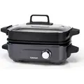 Produktbild: Cuisinart Cooking Multicooker - Grillen / Dämpfen / Kochen - 1,2 Liter - GRMC3E - Silber