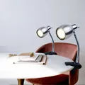 Produktbild: Klemmleuchte Tischleuchte Leselampe LED Flexo schwenkbar 3W Bettleuchte 2er Set