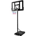 Produktbild: Basketballständer Basketballkorb 130-305 cm höhenverstellbar mit 2 Rädern
