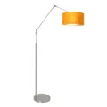 Produktbild: Steinhauer - stehlampe - Prestige Chic - stahl - metall veloursstoff - stehlampe - E27 - 8105ST