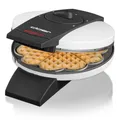 Produktbild: Waffeleisen Cloer-1621  klassische Herzwaffel, weiß 930W (hervorr. refurbished)