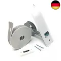 Produktbild: Gurtwickler 160 mm einarmig mit Abdeckplatte, 5 m Gurt 23 mm, Gurtführung