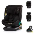 Produktbild: Chipolino i-Size Kindersitz Supreme (40-150 cm) verstellbar 360° drehbar Isofix, Farbe:schwarz