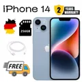 Produktbild: NEU Apple iPhone 14 - 256GB Blau (Ohne Simlock) (Dual-SIM) ✔️24 Monate Garantie