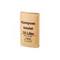 Produktbild: BIOMAT® Bioabfallbeutel aus Recyclingpapier,  10 Liter PS-10-50 , 1 Bündel = 50 Stück, 1-lagig nassfest