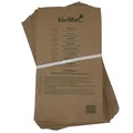 Produktbild: Bio Papierbeutel Natura Biomat kompostierbar 10 L BÜNDEL 50 Stück/Bündel, biologisch abbaubar und kompostierbar PS-10-50