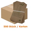 Produktbild: Bio Papierbeutel Natura Biomat kompostierbar 10 L KARTON 500 Stück/Karton, biologisch abbaubar und kompostierbar PS-10-50