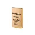 Produktbild: Naturabiomat GmbH BIOMAT® Bioabfallbeutel aus Recyclingpapier, 10 Liter, Bioabfallbeutel biologisch abbaubar und kompostierbar, 1 Bündel = 50 Stück, 1-lagig nassfest PS-10-50