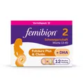 Produktbild: Femibion® 2 Schwangerschaft Nahrungsergänzung, SSW 13-40, Folsäure