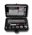 Produktbild: WÜRTH Mini Steckschlüssel Set 1/4 Zoll 23tlg. Ratschenkasten Satz - 09651123