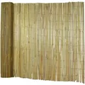 Produktbild: Bambus-Sichtschutzzaun Brasil Sichtschutz-Zaun gespaltenem Bambus Wind-Sicht-Schutz 100x300 cm - Braun