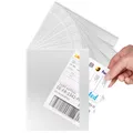 Produktbild: ® Lieferscheintaschen selbstklebend 50 Stück DIN C5 für A5 I Transparente Ver...