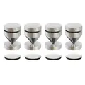 Produktbild: Dynavox Lautsprecher Spikes Boxen Bass Absorber Gerätefüße 4er Set Chrom 60 kg