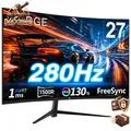 Produktbild: Gaming Monitor 27 Zoll Curved 280Hz 240Hz 1ms VA DisplayPort HDMI