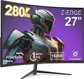 Produktbild: Z-Edge Curved Gaming Monitor 27 Zoll 280Hz 1ms MPRT Full HD