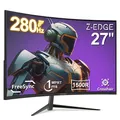 Produktbild: Z-Edge Curved Gaming Monitor 27 Zoll 280Hz 1ms MPRT Full HD