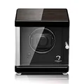 Produktbild: MODALO Uhrenbeweger (Watch Winder) Ambiente MV4 für 1 Uhr Schwarzes Makassar-Holz Design…