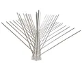 Produktbild: Taubenabwehr, 5 Reihen Spikes auf 50 cm Polycarbonatleiste, Taubenspikes, Vogelabwehr - DIREKT VOM Hersteller