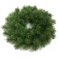 Produktbild: Künstlicher TANNENKRANZ, Adventskranz, Advent, Kunstpflanze, Tanne ca 26-30 cm.