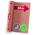 Produktbild: HOLY SMOKE® USA Butcher Paper 44 cm x 28 m Rolle - Metzgerpapier zum Grillen für saftiges Fleisch durch Low & Slow BBQ - Made in USA