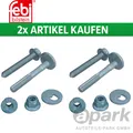 Produktbild: 2x Schraubensatz Querlenker Hinten für AUDI A3 S3 RS3 Q3 RS VW TOURAN 179236
