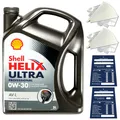 Produktbild: 5 Liter Shell Helix Ultra Professional AV-L 0W30 Motoröl 550041873 ACEA C3 SET