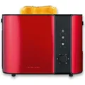 Produktbild: Severin Automatik-Toaster AT 2217 metallicrot Toaster Toaster Toaster 2 Scheiben Toaster Mit Brötchenaufsatz Toaster Edelstahl