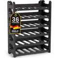 Produktbild: Gardissimo Weinregal Flaschenregal Regal für 36 Flaschen anthrazit