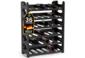 Produktbild: ALPFA Weinregal für 36 Flaschen anthrazit Kunststoff stapelbar Flaschenregal, Spar-Set 6-tlg., stapelbar Made in Germany